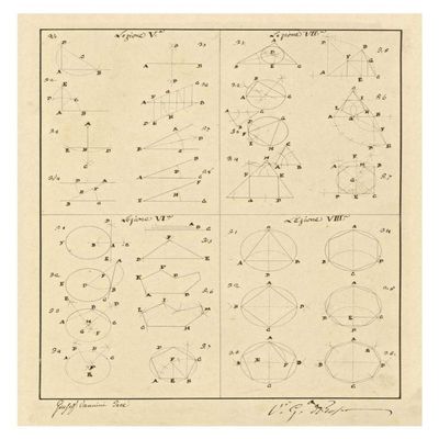 Global Gallery Plate 2 for Elements of Civil Architecture, ca. 1818-1850-Paper Art-26"x34"
