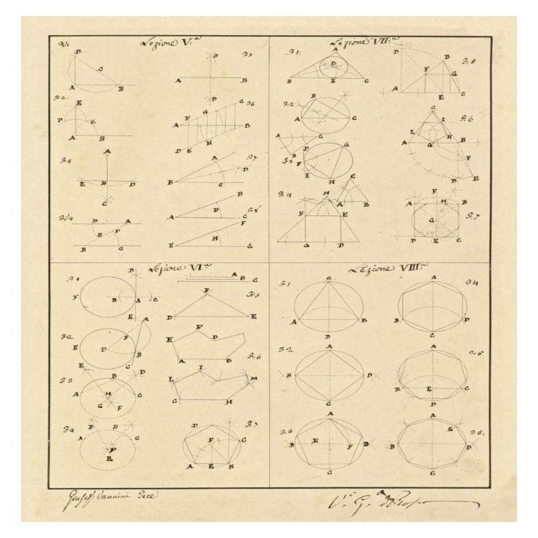 Global Gallery Plate 2 for Elements of Civil Architecture, ca. 1818-1850-Paper Art-26"x34"
