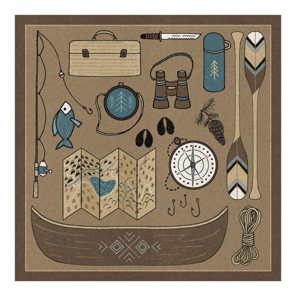 Global Gallery The Great Outdoors VI -PaperArt-20 x20