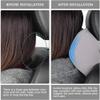 Aukee Car Headrest Pillow Car Memory Foam Car Neck Pillows Soft Leather for Driving Home Office Gray (Pack of 1) view 4