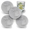 Michigan Shaped Coasters - Absorbent Drink Coasters - Michigan Gifts & Souvenirs Set of 4 - Made in USA view 1