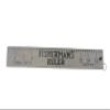 Fisherman's Ruler 1, 2, 3 inch Throw Back...33,34, 35 Keeper... 12" Long x 1 5/8" Wide 5/16" Thick...Wire for Hanging view 2