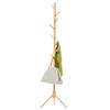Panet coat rack Solid wood floor coat rack children's clothing rack living room bedroom simple modern hanger free standing coat rack view 1