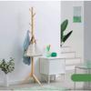Panet coat rack Solid wood floor coat rack children's clothing rack living room bedroom simple modern hanger free standing coat rack view 4