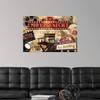 CANVAS ON DEMAND Movie Night Wall Decal, Hollywood Artwork view 3