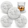 Loon Absorbent Coasters (Set of 4) - Made in USA view 1