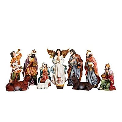 Avalon Gallery Christmas Nativity 11-Piece Set