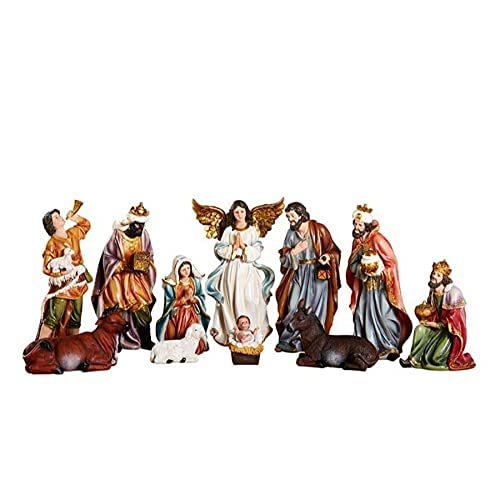 Avalon Gallery Christmas Nativity 11-Piece Set