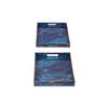 A&B Home Modern Chic Blue Rectangular Tray, Set of 2 view 4