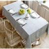Bettery Home Cotton Linen Rectangular Tablecloth Tassel Plaid Table Cloth for Dining Kitchen Room Tabletop Decoration, 44" x 66" view 4
