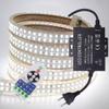 XUNATA 50Ft LED Rope Lights with Remote Control, Timing Dimmable Waterproof 5730(5630 Upgraded) 240 LEDs/M 110V Strip Light, Super Bright for Outdoor Indoor Decor(White) view 1