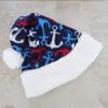 Nautical Santa, Fleece Santa Hat, Sea Captain Santa Hat, Boating Santa Hat, Christmas Hat view 2