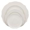 10 Strawberry Street Dahlia 10.5" White Dinner Plate, Set of 6 view 4