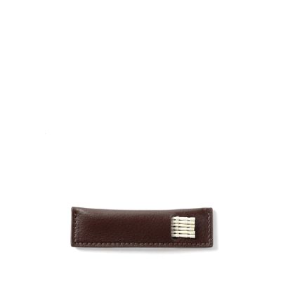 Leatherology Toothpick Holder - Full Grain Leather - Brown