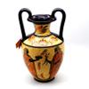 Amphora Vase Greek Ceramic Pottery Painting Goddess Hera & God Zeus view 2