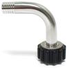 1/2" NPT X 1/2" 90 Deg Elbow Barb Quick Connect (Blichmann) view 1