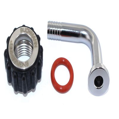 Blichmann QuickConnector 1/2" NPT X 3/8" 90 degree elbow
