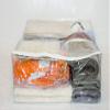10-Pack Clear Vinyl Zippered Storage Bags 20 x 23 x 8 Inch view 3