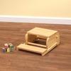 Custom 2-in-1 Children's Step Stool and Chair, Customized with Kids Name, Princess Design view 3