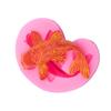 Cafurty Small Size Koi Fish Fondant Mold Goldfish Fondant mold Jello, Pudding, cookies, soap Handmade Kitchen Tools Cake Decoration view 4