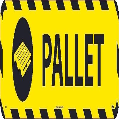 NMC WFS47 Pallet Walk On Sign