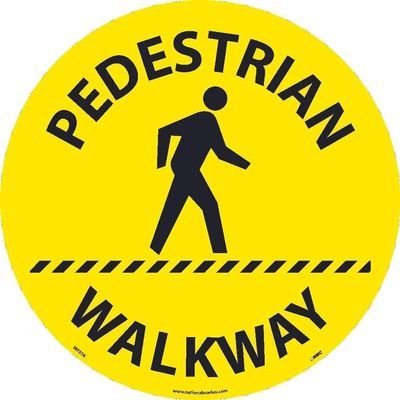 NMC WFS56 Pedestrian Walkway Walk On Sign