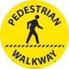 NMC WFS56 Pedestrian Walkway Walk On Sign view 1