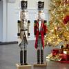 BrylaneHome 36" H Wooden Nutcracker - Red view 1
