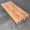Grand Boulevard R&R Reclaimed Wood Coffee Table 23" x 56" view 1