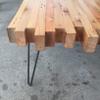 Grand Boulevard R&R Reclaimed Wood Coffee Table 23" x 56" view 4