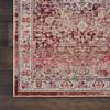 Nourison Home Vintage Kashan Vintage Red 2'4" x 8' Area Rug, Easy Cleaning, Non Shedding, Bed Room, Living Room, Dining Room, Kitchen (2x8) view 3