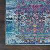 Nourison Home Vintage Kashan Vintage Blue 2'4" x 8' Area Rug, Easy Cleaning, Non Shedding, Bed Room, Living Room, Dining Room, Kitchen (2x8) view 3