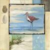 Posterazzi Sandpiper Collage II Poster Print by Paul Brent, (8 x 10) view 1