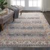 Nourison Home Vintage Kashan Vintage Grey 4' x 6' Area Rug, Easy Cleaning, Non Shedding, Bed Room, Living Room, Dining Room, Kitchen (4x6) view 1