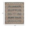 Nourison Home Vintage Kashan Vintage Grey 4' x 6' Area Rug, Easy Cleaning, Non Shedding, Bed Room, Living Room, Dining Room, Kitchen (4x6) view 2