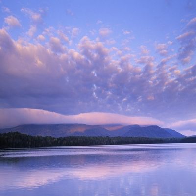 Posterazzi Bathurst Lake Mount Carleton Provincial Park New Brunswick. Poster Print, (17 x 11)