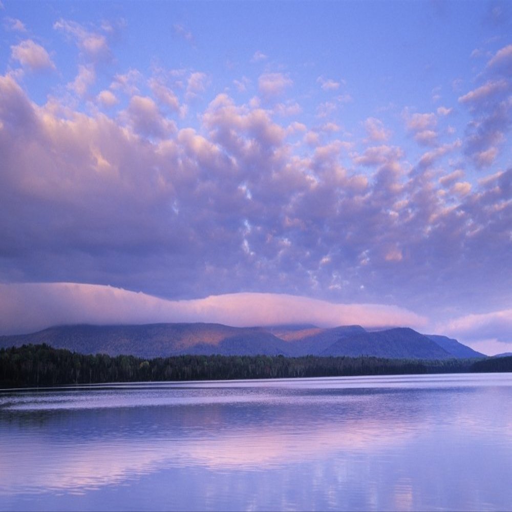Posterazzi Bathurst Lake Mount Carleton Provincial Park New Brunswick. Poster Print, (17 x 11)