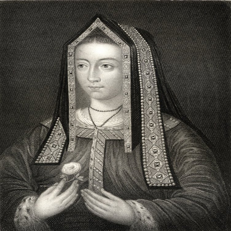 Posterazzi Elizabeth Queen Of York 1466-1502. Wife Of King Henry Vii. From The Book_Lodge S British Portraits Published London 1823. Poster Print, (13 x 17)