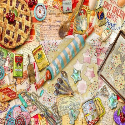 Posterazzi Vintage Baker Poster Print by Aimee Stewart, (12 x 6)
