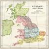 Posterazzi Map Of England In The Ninth Century From A Short History Of The English People By John Richard Green Published Poster Print by by Macmillan And Co 1911, (24 x 34) view 1