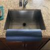 Comfy Kitchen Creations Edge Guard for kitchen sink edges of a single sink (13.5 x 23) - Navy view 3