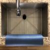 Comfy Kitchen Creations Edge Guard for kitchen sink edges of a single sink (13.5 x 23) - Navy view 4