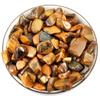TUMBEELLUWA 1LB Chips Tumbled Stones Crushed Reiki Irregular Shaped Healing Crystal Quartz Decoration,Tiger's Eye view 2