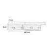 Panet coat rack Entryway coat rackcoat rack with storagewall mounted coat rack with shelfwooden coat rack (Color : White) view 2