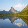 Posterazzi Two Medicine Lake Glacier National Park Montana United States Of America Poster Print, (38 x 24) view 1