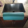 Comfy Kitchen Creations Edge Guard for kitchen sink edges of a single sink (13.5 x 23) - Forest Green view 2