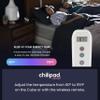 Chilipad Cube Bed Cooling System - Cooling & Heating Mattress Topper, Dual Zone Individual Bed Temperature, Cool Sleep Enhancement, Temp Range of 60-115F, WE Queen Bedsize (60"W x 80"L), Model: CP514 view 3