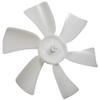 6" CW Facing Discharge Propeller, White; Number of Blades: 6 view 1