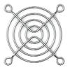304 Stainless Steel Fan Guard, 1 EA,For Fan Size (In.) 2-3/8 view 1