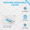 RECCI Memory Foam Mattress Topper, Pressure-Relieving Mattress Topper for Back Pain, Non-Slip Design with Removable & Washable Cover, CertiPUR-US Certified, 3 Inch Twin view 4